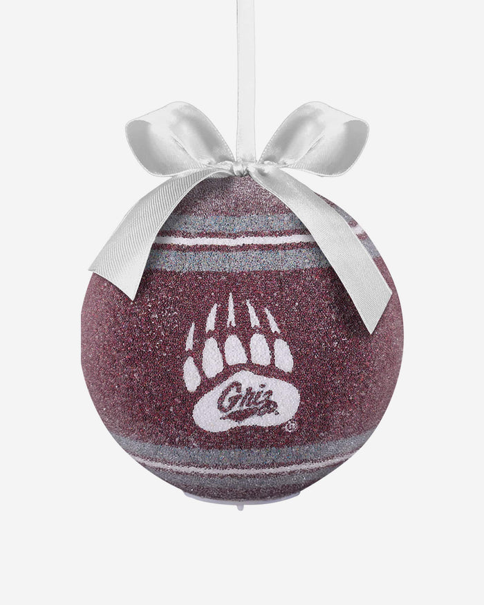 Montana Grizzlies LED Shatterproof Ball Ornament FOCO - FOCO.com