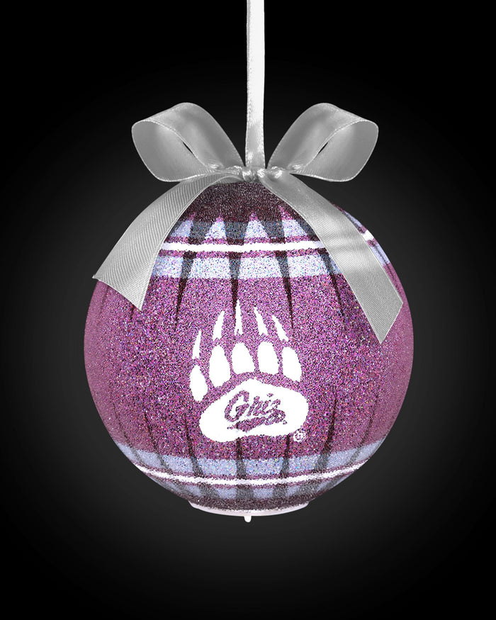 Montana Grizzlies LED Shatterproof Ball Ornament FOCO - FOCO.com