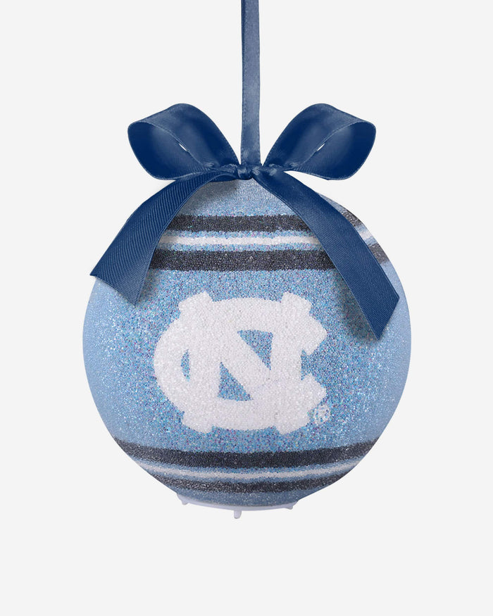 North Carolina Tar Heels LED Shatterproof Ball Ornament FOCO - FOCO.com