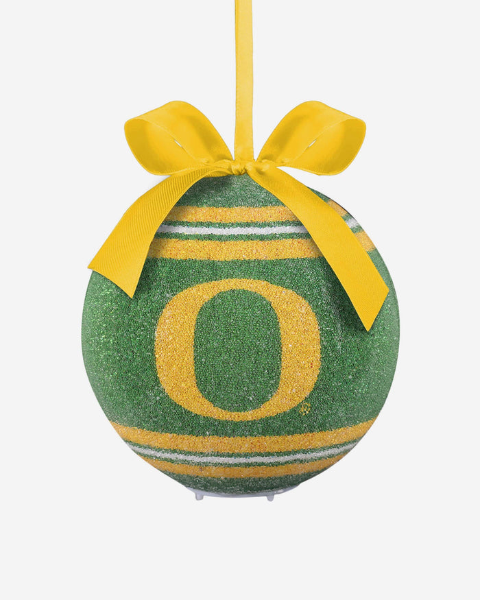 Oregon Ducks LED Shatterproof Ball Ornament FOCO - FOCO.com