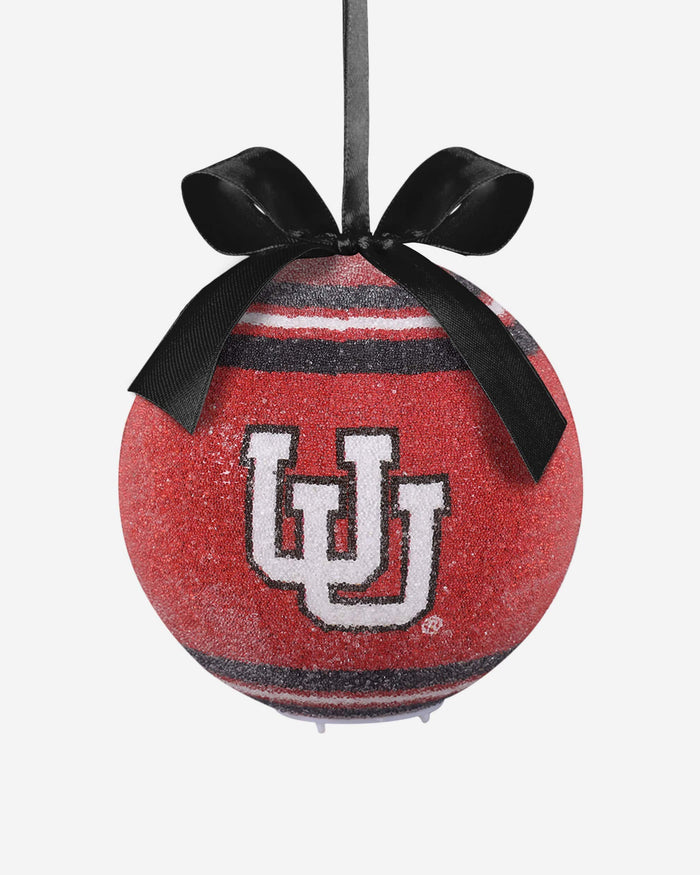 Utah Utes LED Shatterproof Ball Ornament FOCO - FOCO.com