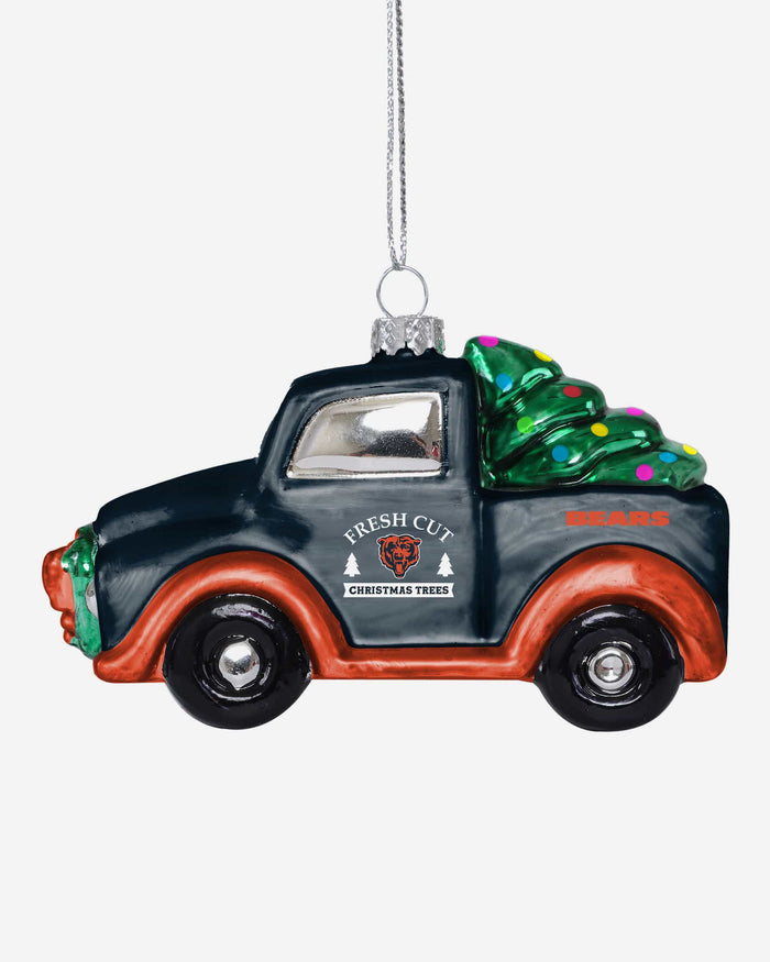 Chicago Bears Blown Glass Truck Ornament FOCO - FOCO.com