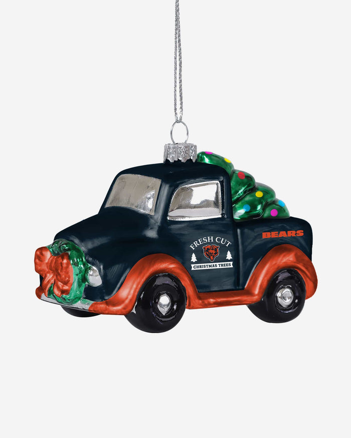 Chicago Bears Blown Glass Truck Ornament FOCO - FOCO.com