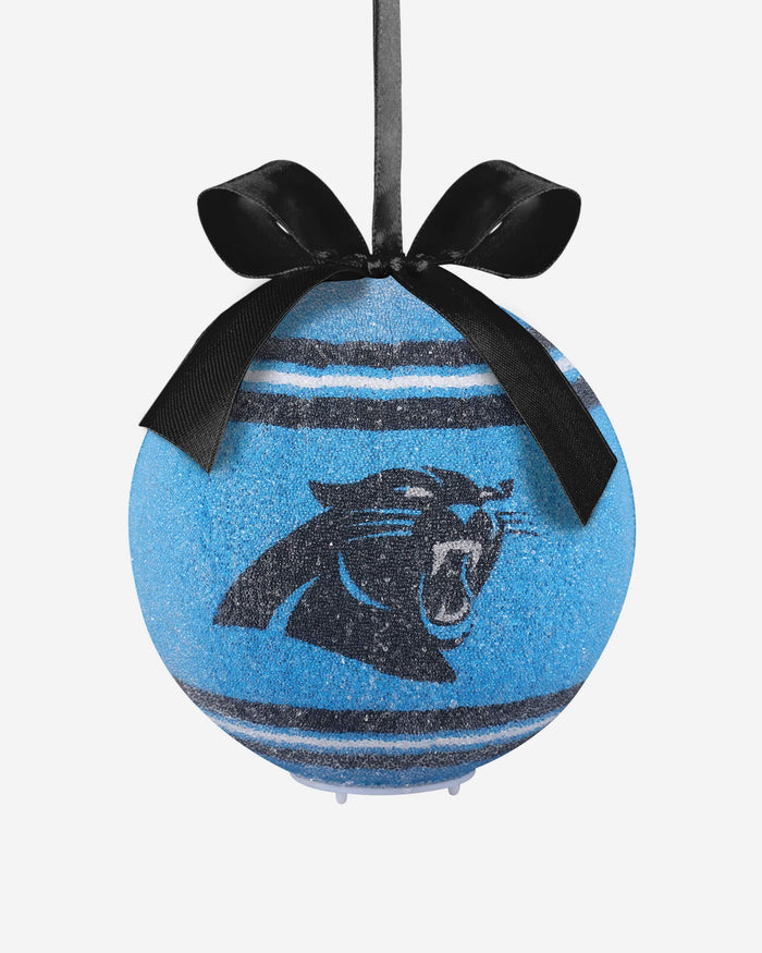 Carolina Panthers LED Shatterproof Ball Ornament FOCO - FOCO.com