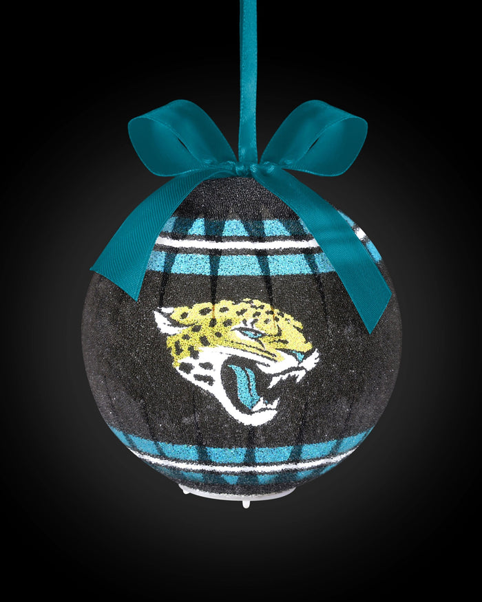 Jacksonville Jaguars LED Shatterproof Ball Ornament FOCO - FOCO.com