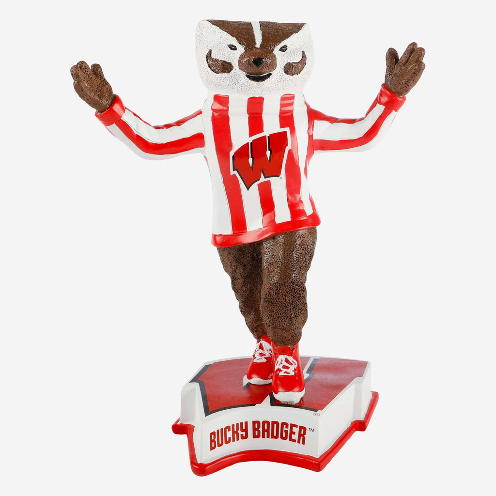 Bucky Badger Wisconsin Badgers Mascot Figurine FOCO - FOCO.com