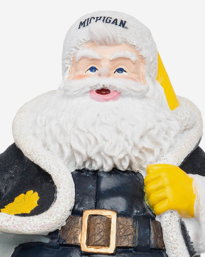 Michigan Wolverines Santa Figure FOCO - FOCO.com