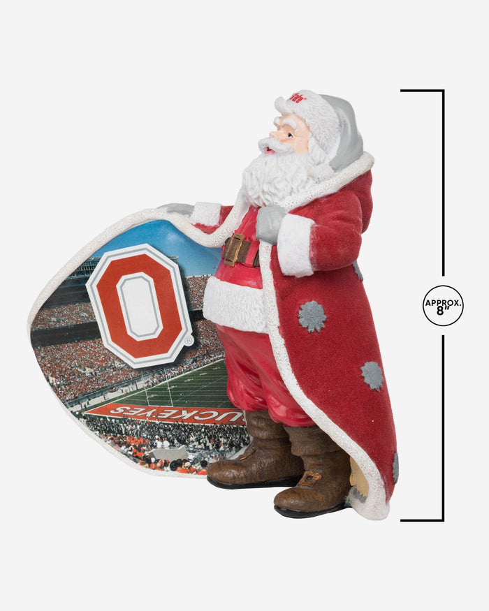 Ohio State Buckeyes Santa Figure FOCO - FOCO.com