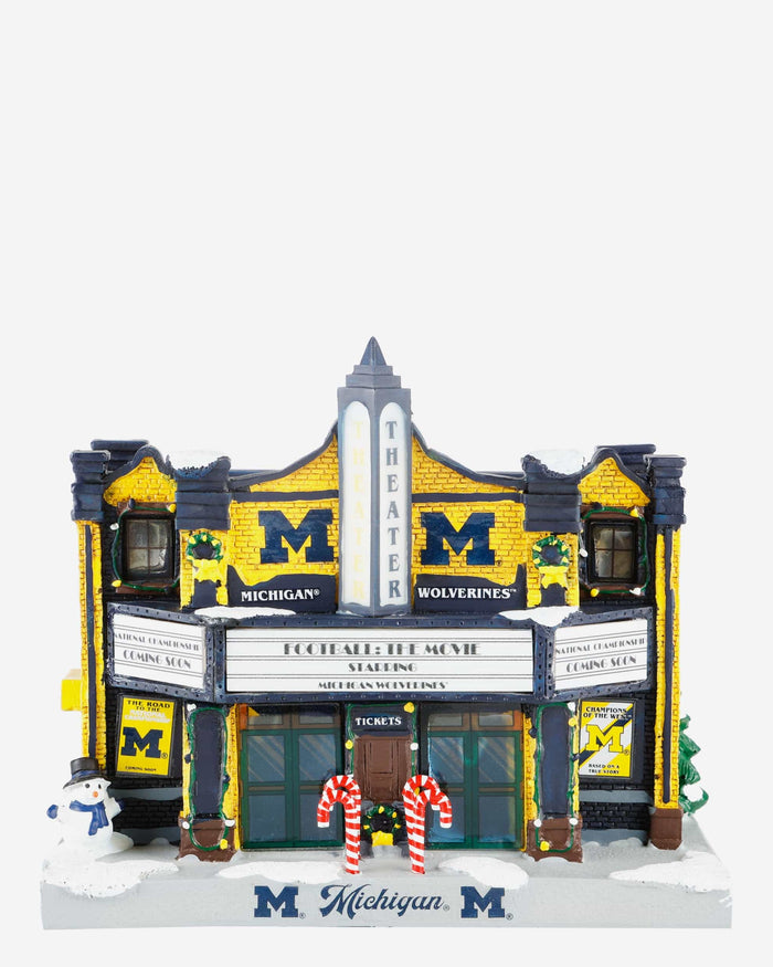Michigan Wolverines Light Up Resin Team Theater FOCO - FOCO.com