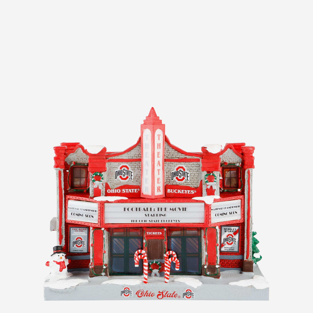 Ohio State Buckeyes Light Up Resin Team Theater FOCO - FOCO.com