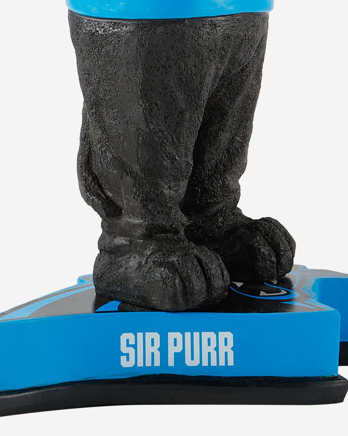 Sir Purr Carolina Panthers Mascot Figurine FOCO - FOCO.com