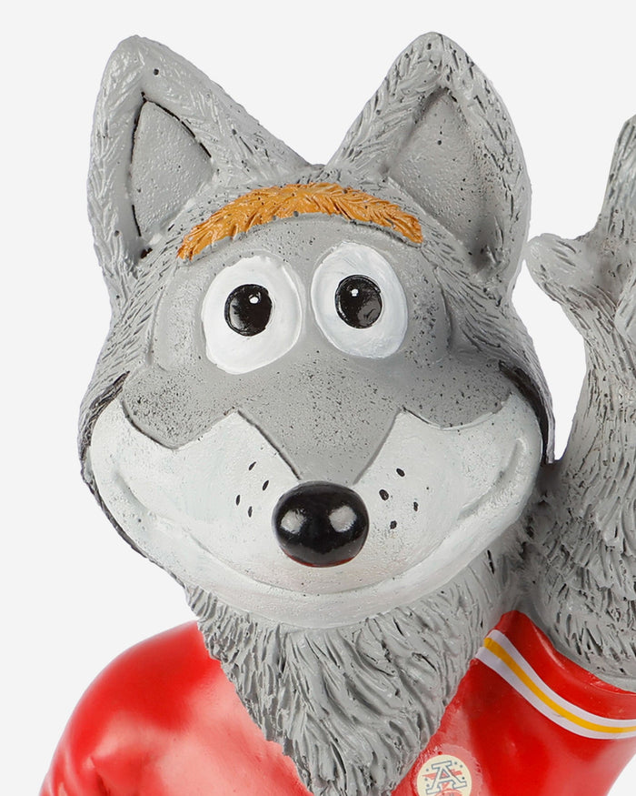 KC Wolf Kansas City Chiefs Mascot Figurine FOCO - FOCO.com