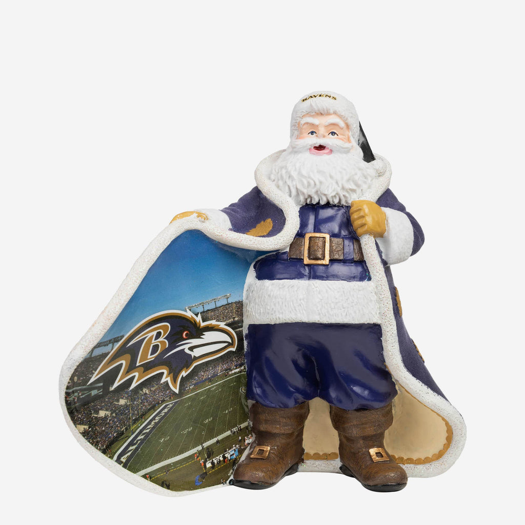 Baltimore Ravens Santa Figure FOCO - FOCO.com