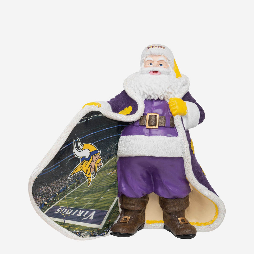 Minnesota Vikings Santa Figure FOCO - FOCO.com