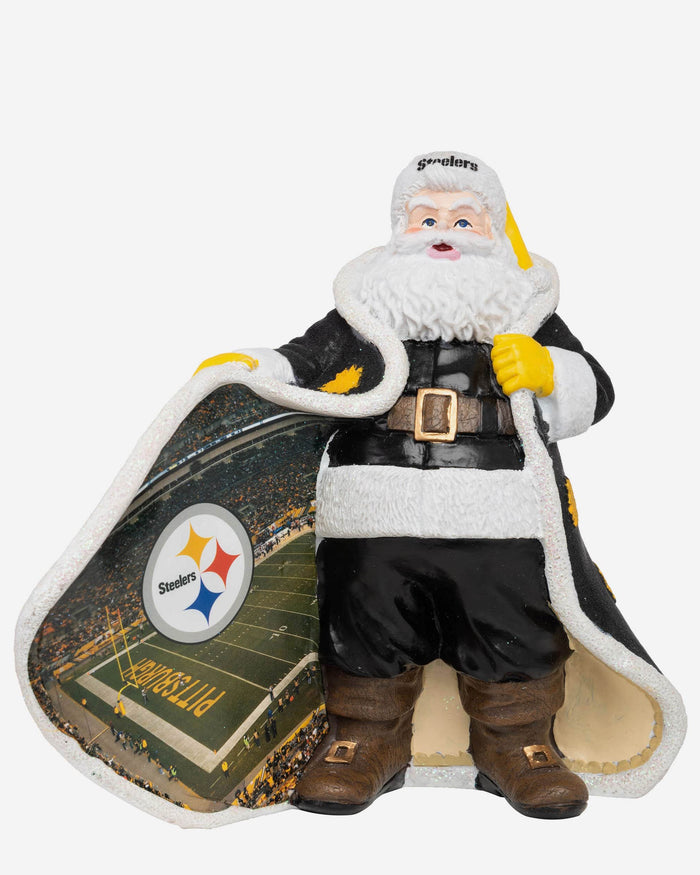 Pittsburgh Steelers Santa Figure FOCO - FOCO.com