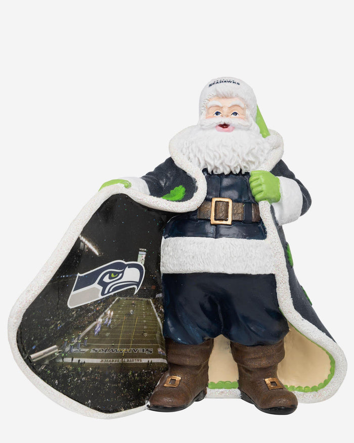 Seattle Seahawks Santa Figure FOCO - FOCO.com