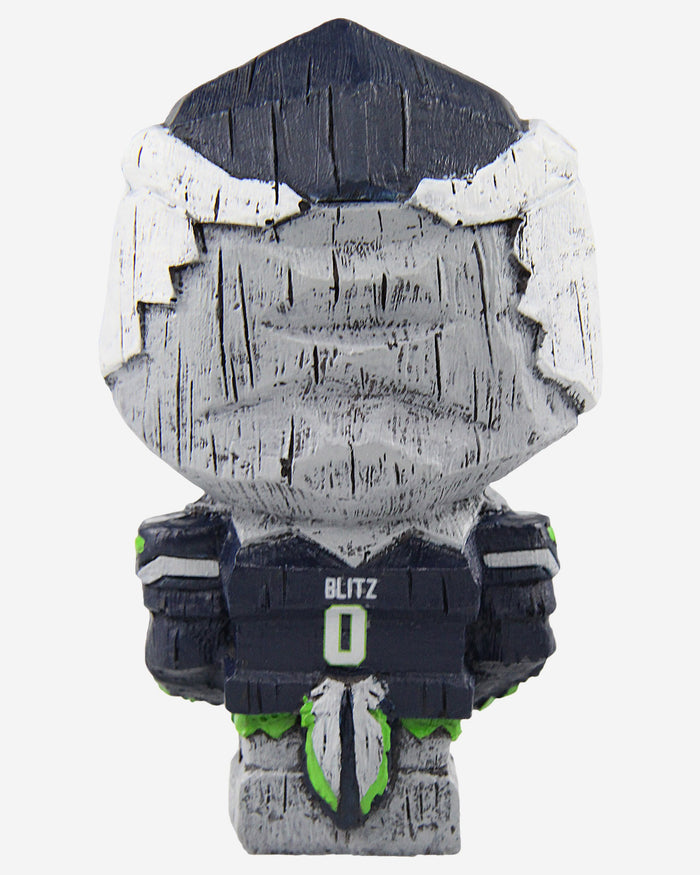 Blitz Seattle Seahawks Eekeez Mascot Figurine FOCO - FOCO.com