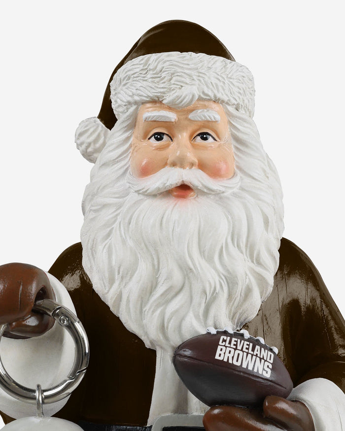 Cleveland Browns Santa Figure With Light Up Lantern FOCO - FOCO.com