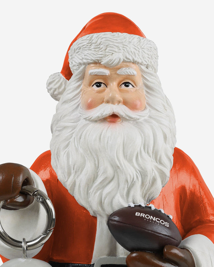 Denver Broncos Santa Figure With Light Up Lantern FOCO - FOCO.com