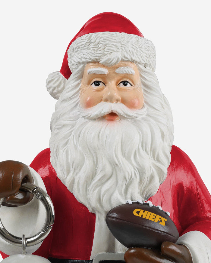 Kansas City Chiefs Santa Figure With Light Up Lantern FOCO - FOCO.com