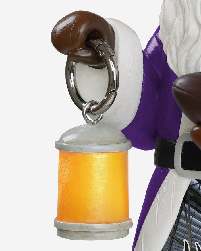 Minnesota Vikings Santa Figure With Light Up Lantern FOCO - FOCO.com