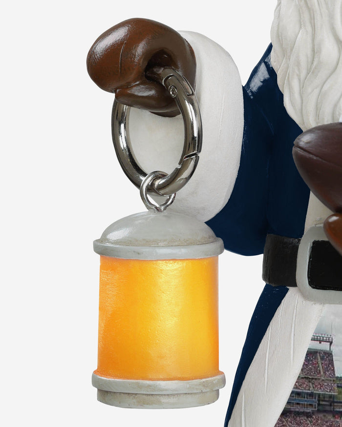 New England Patriots Santa Figure With Light Up Lantern FOCO - FOCO.com