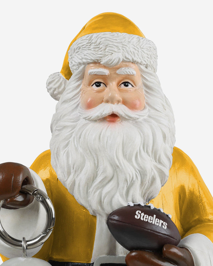 Pittsburgh Steelers Santa Figure With Light Up Lantern FOCO - FOCO.com