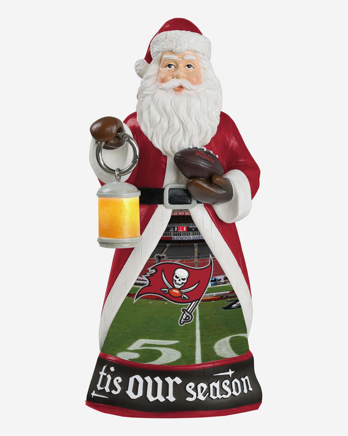 Tampa Bay Buccaneers Santa Figure With Light Up Lantern FOCO - FOCO.com