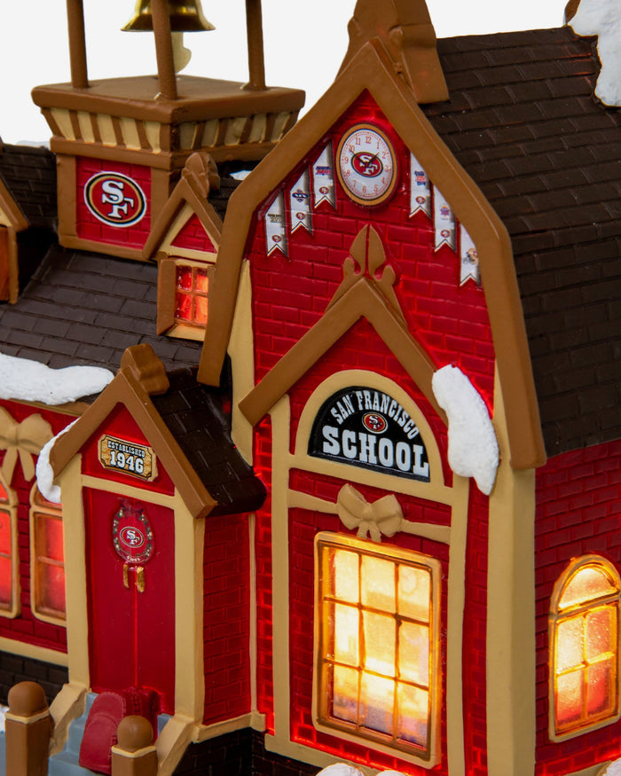 San Francisco 49ers Light Up Team Schoolhouse FOCO - FOCO.com