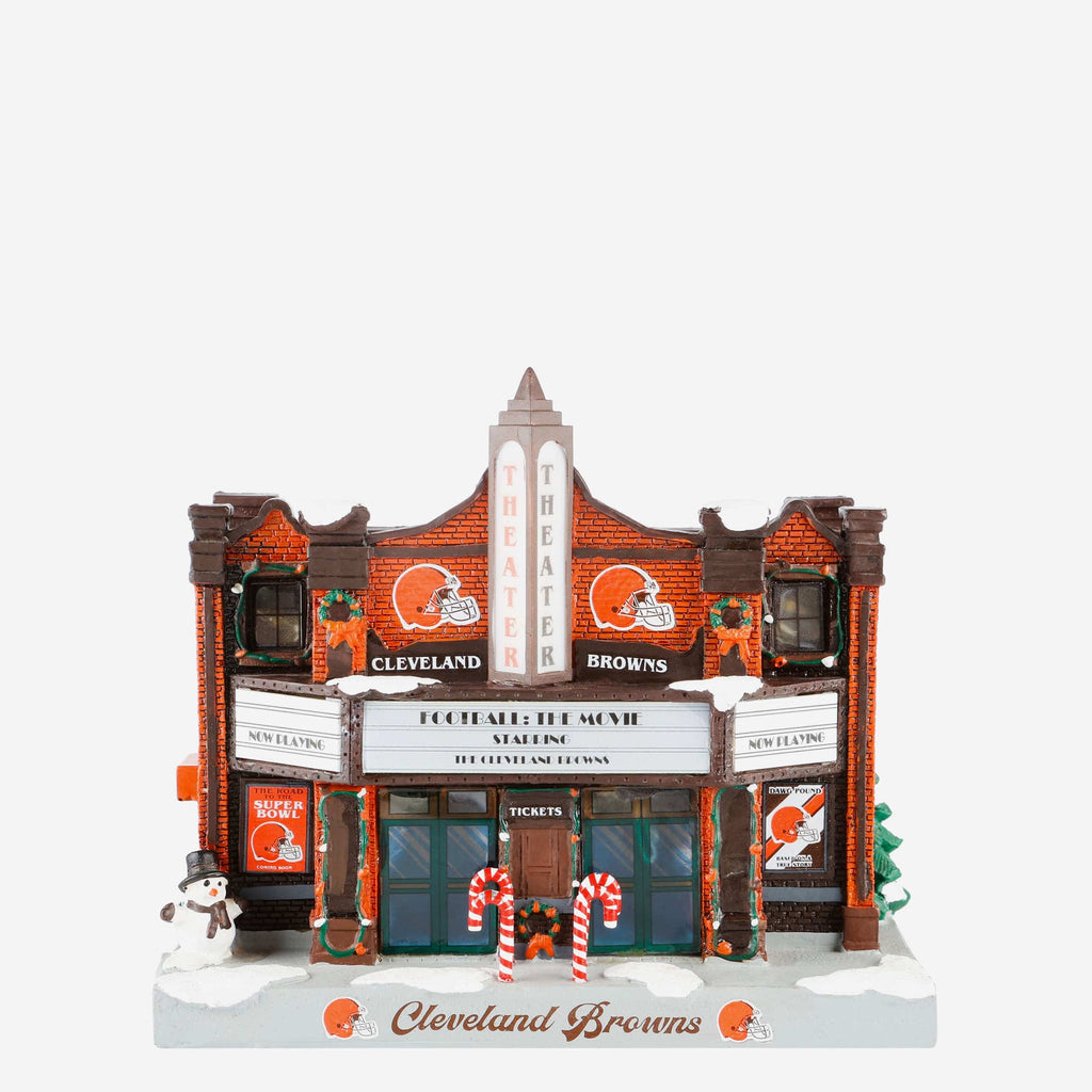 Cleveland Browns Light Up Resin Team Theater FOCO - FOCO.com