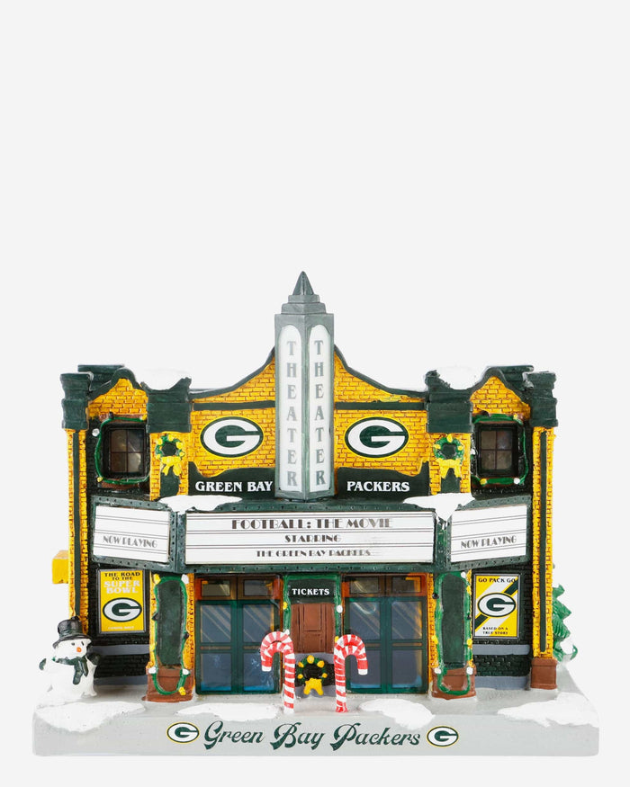 Green Bay Packers Light Up Resin Team Theater FOCO - FOCO.com