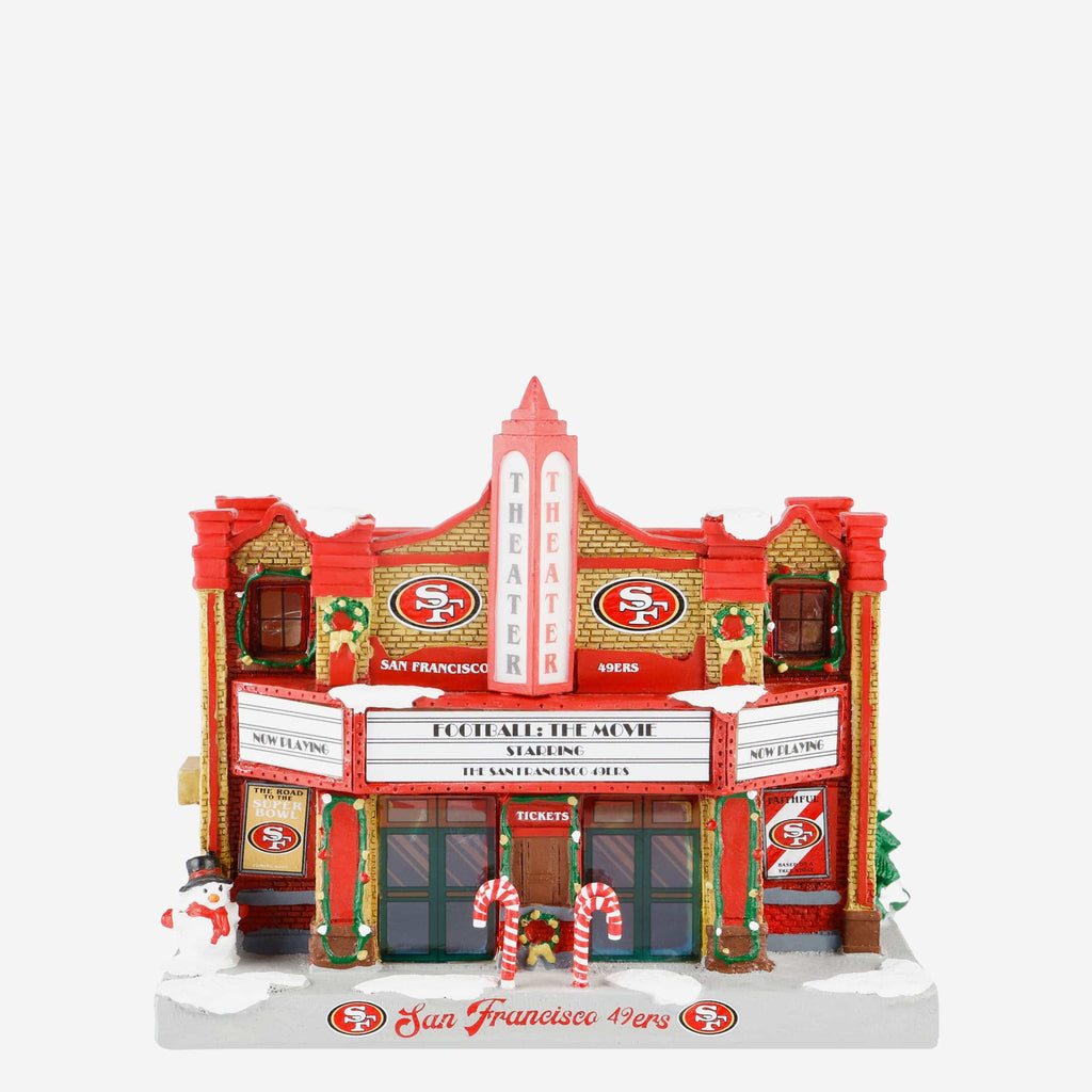 San Francisco 49ers Light Up Resin Team Theater FOCO - FOCO.com