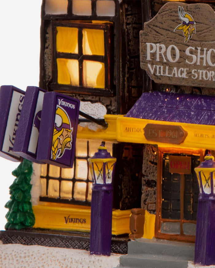 Minnesota Vikings Light Up Resin Team Village FOCO - FOCO.com