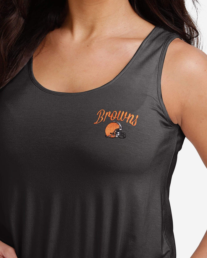 Cleveland Browns Womens Game Ready Romper FOCO - FOCO.com