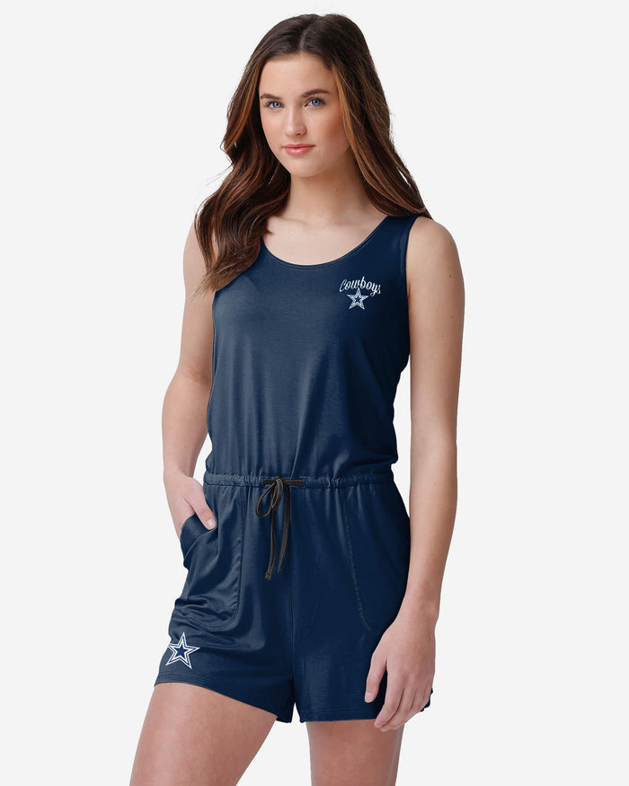 Dallas Cowboys Womens Game Ready Romper FOCO S - FOCO.com