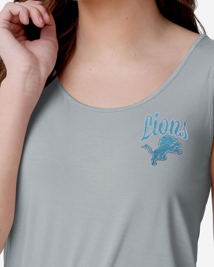 Detroit Lions Womens Game Ready Romper FOCO - FOCO.com