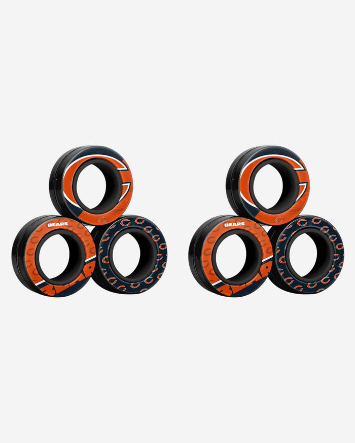 Chicago Bears 6 Pack Magnetic Finger Rings FOCO - FOCO.com