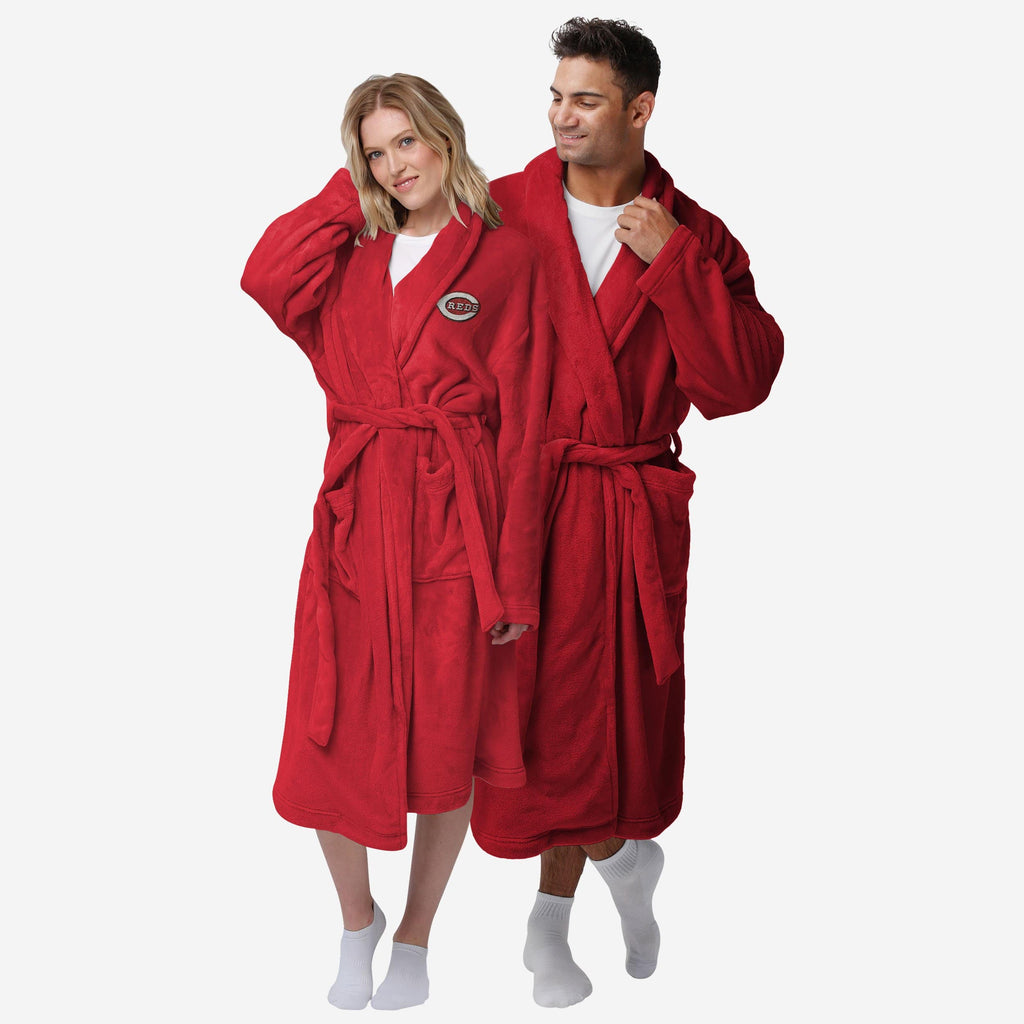 Cincinnati Reds Lazy Day Team Robe FOCO - FOCO.com