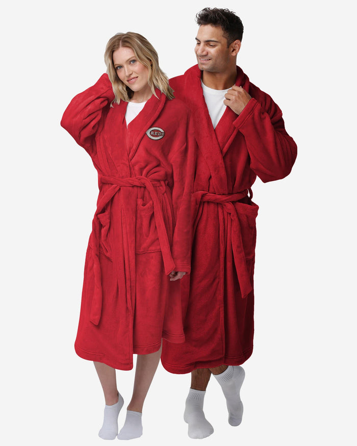 Cincinnati Reds Lazy Day Team Robe FOCO - FOCO.com