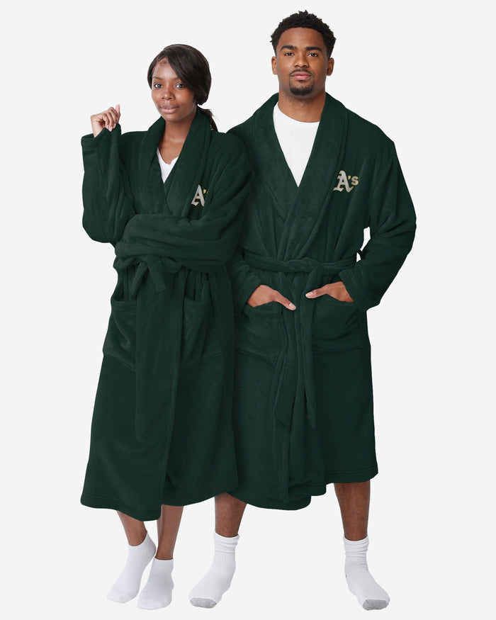 Oakland Athletics Lazy Day Team Robe FOCO - FOCO.com