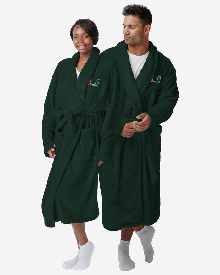 Miami Hurricanes Lazy Day Team Robe FOCO - FOCO.com