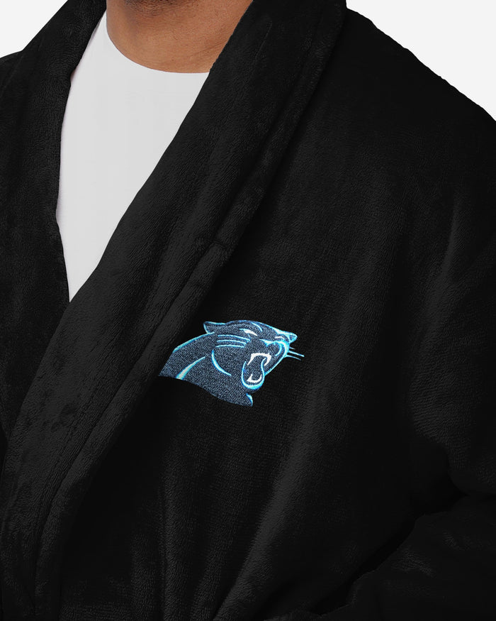 Carolina Panthers Lazy Day Team Robe FOCO - FOCO.com