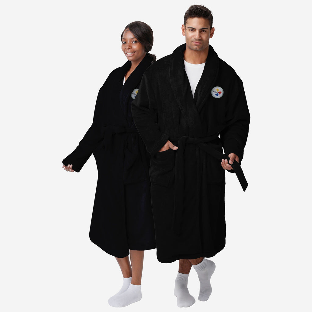 Pittsburgh Steelers Lazy Day Team Robe FOCO - FOCO.com