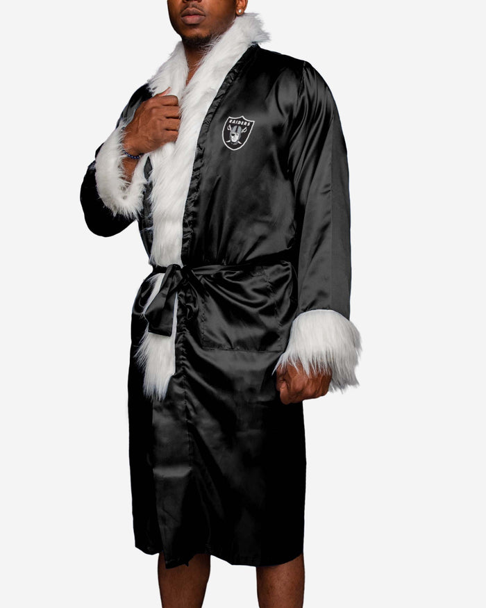 Las Vegas Raiders Team Wrestling Robe FOCO - FOCO.com