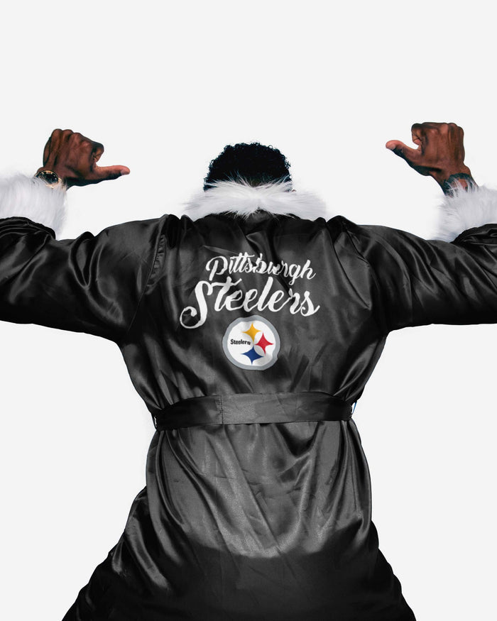 Pittsburgh Steelers Team Wrestling Robe FOCO - FOCO.com