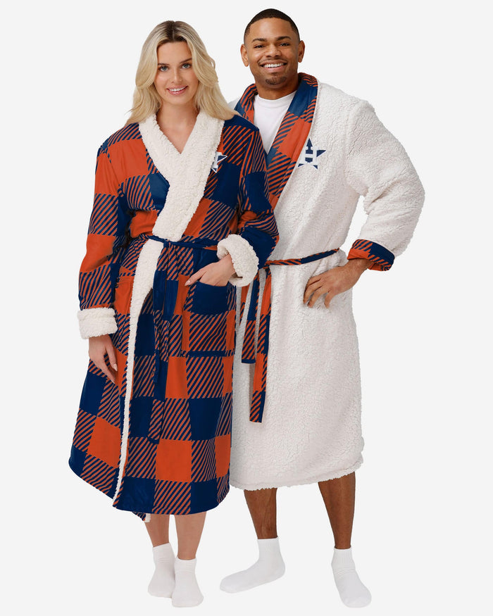 Houston Astros Lounge Life Reversible Robe FOCO S/M - FOCO.com