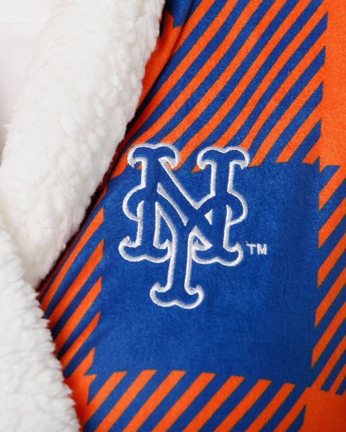 New York Mets Lounge Life Reversible Robe FOCO - FOCO.com