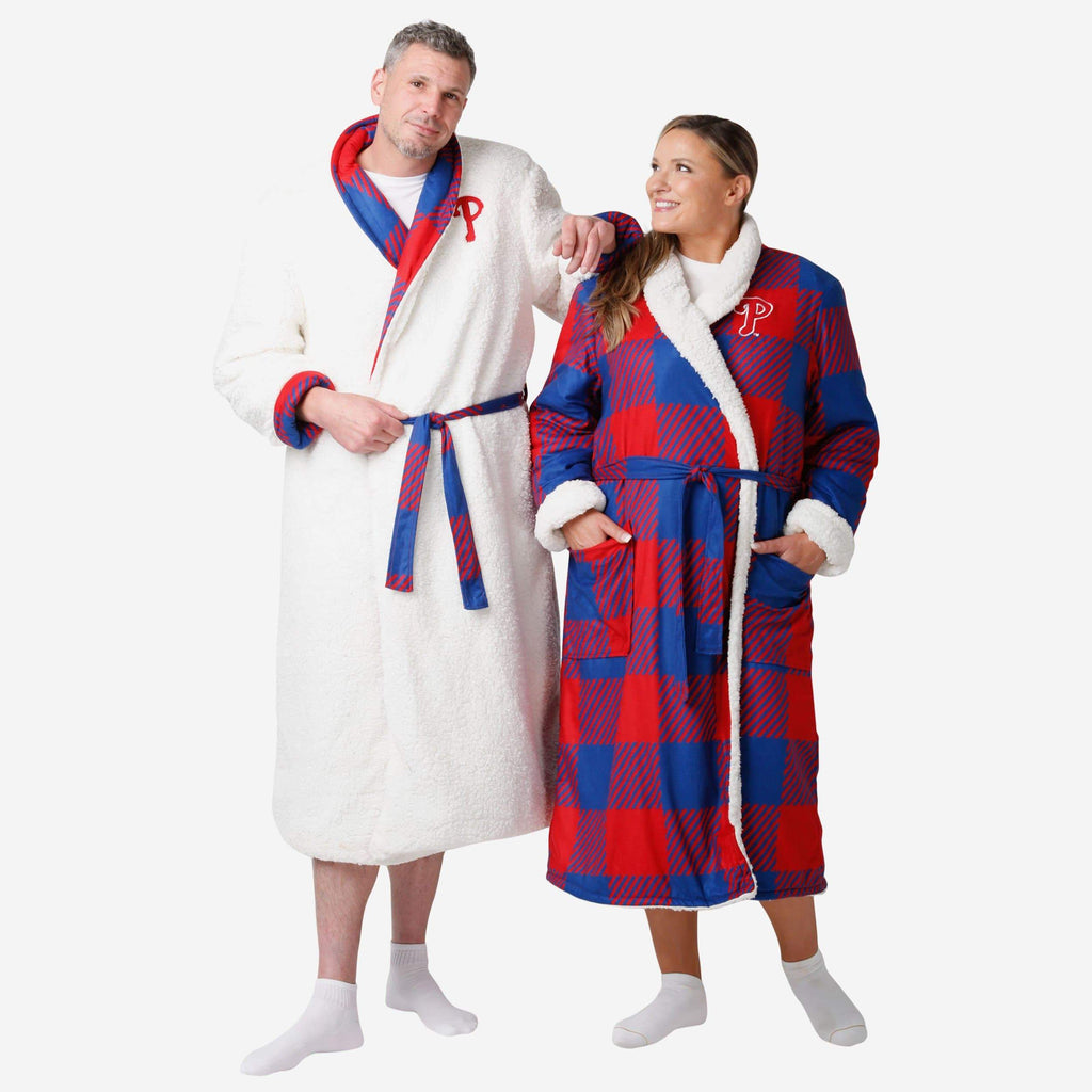 Philadelphia Phillies Lounge Life Reversible Robe FOCO S/M - FOCO.com