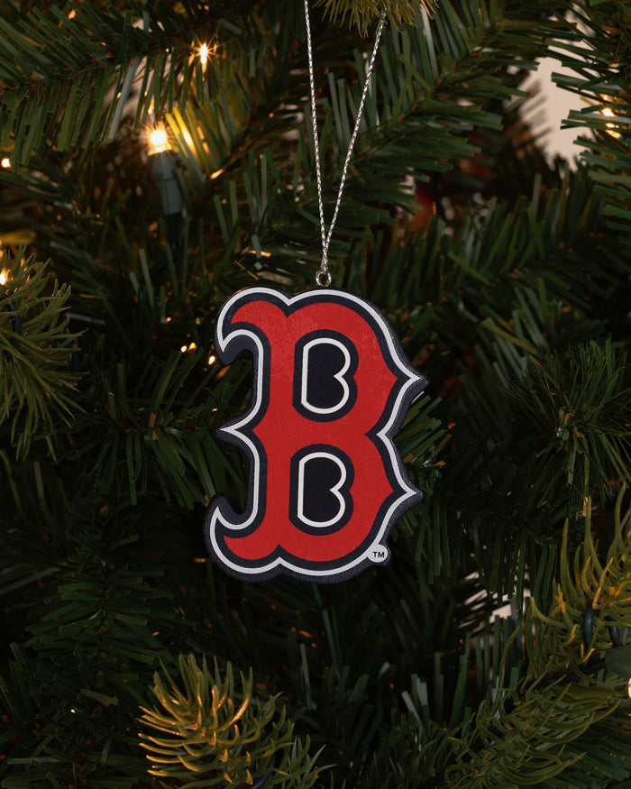 Boston Red Sox Holiday Cheer Logo Ornament FOCO - FOCO.com