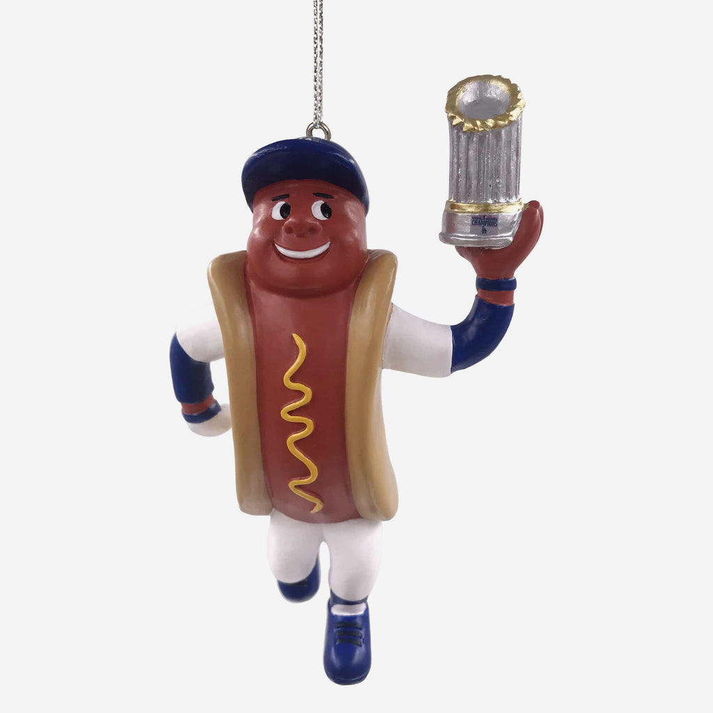 Los Angeles Dodgers 2020 World Series Champions Dodger Dog Ornament FOCO - FOCO.com